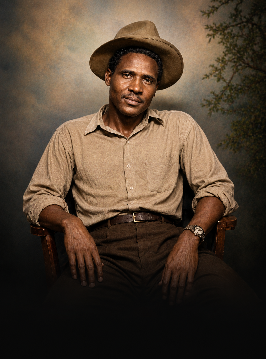 Portrait of Grady Pough, Sr.